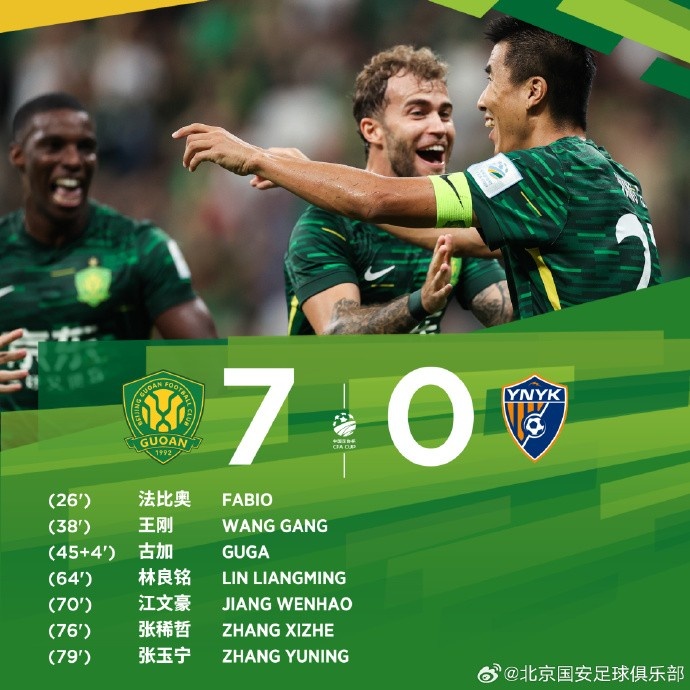 开云体育-冲击第5冠！国安队史第7次晋级决赛，连克英博、西海岸、玉昆晋级