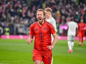 开云体育-上赛季开赛至今凯恩联赛打进58球助攻16次，德甲唯一